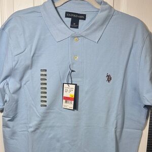 U.S. Polo Assn. Sky Blue Men's Polo Shirt